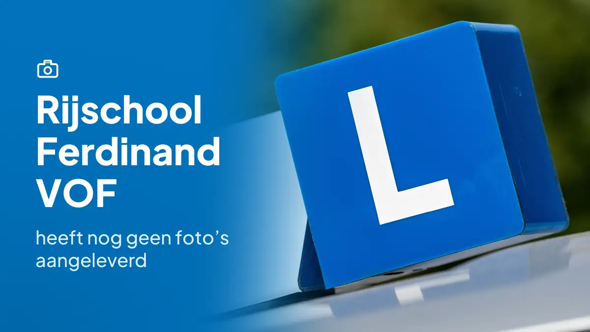 Rijschool Ferdinand VOF in Genemuiden heeft nog geen foto's aangeleverd