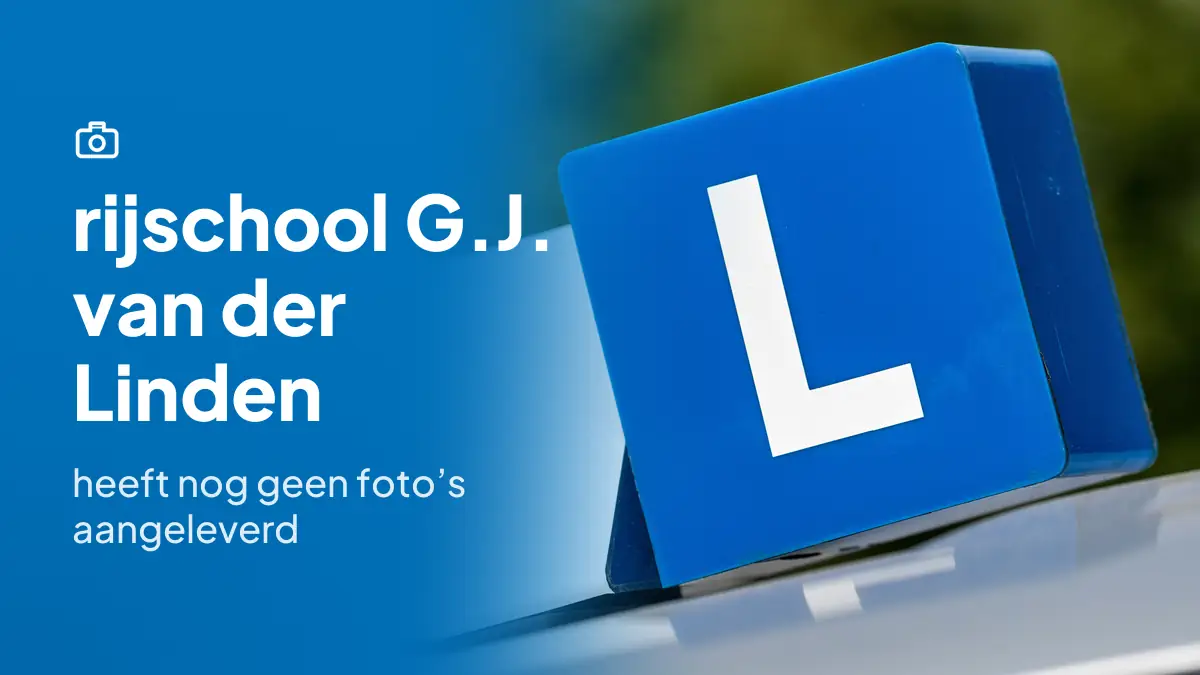 rijschool G.J. van der Linden in Wijk bij Duurstede heeft nog geen foto's aangeleverd