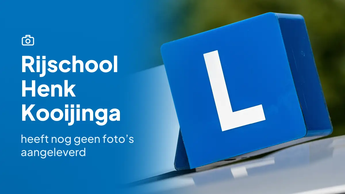 Rijschool Henk Kooijinga in Winsum GN heeft nog geen foto's aangeleverd