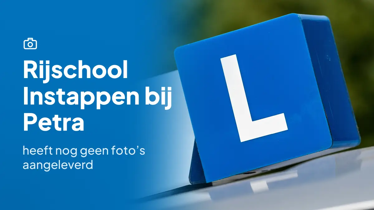Rijschool Instappen bij Petra in Prinsenbeek heeft nog geen foto's aangeleverd