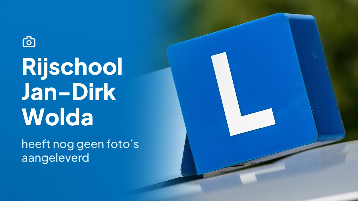 Rijschool Jan-Dirk Wolda in Emmeloord heeft nog geen foto's aangeleverd