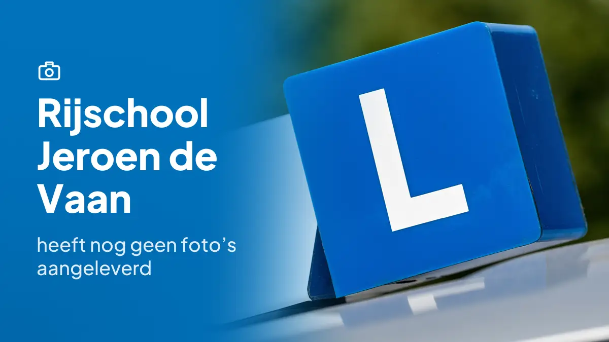 Rijschool Jeroen de Vaan in Veldhoven heeft nog geen foto's aangeleverd