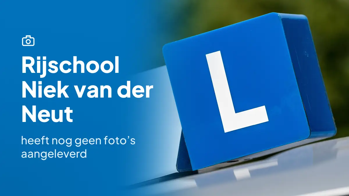 Rijschool Niek van der Neut in Wijchen heeft nog geen foto's aangeleverd