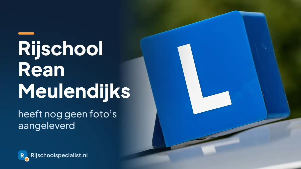 Rijschool Rean Meulendijks in Den Haag heeft nog geen foto's aangeleverd