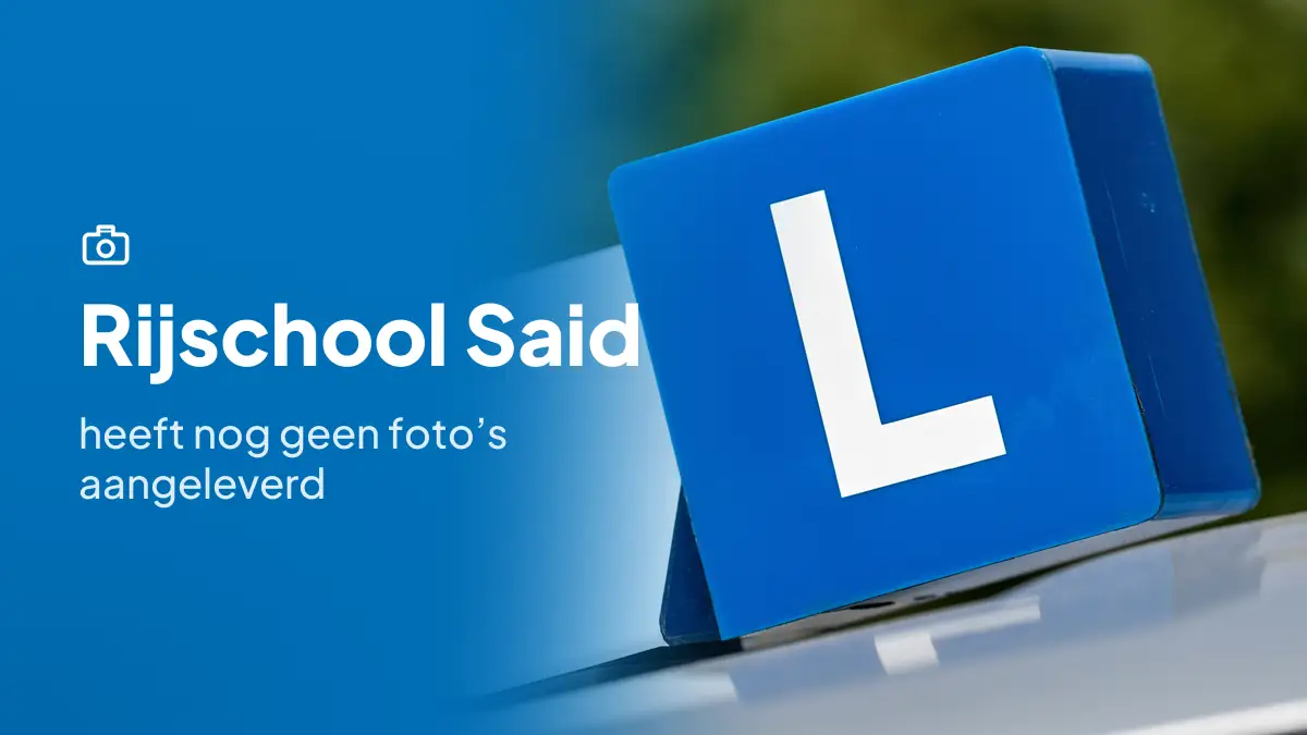 Rijschool Said in Enschede heeft nog geen foto's aangeleverd