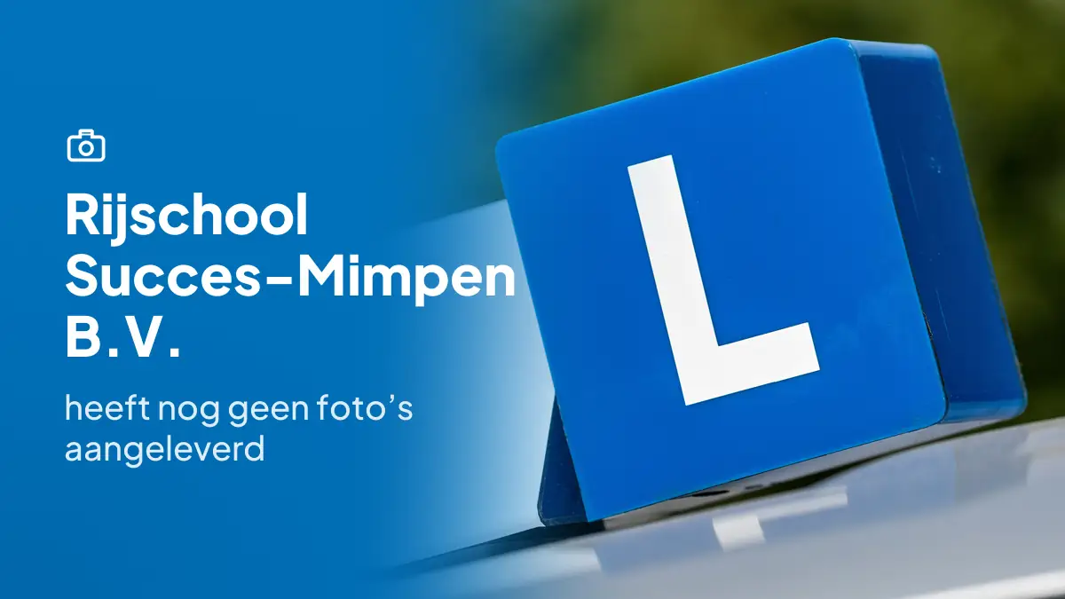 Rijschool Succes-Mimpen B.V. in Waddinxveen heeft nog geen foto's aangeleverd