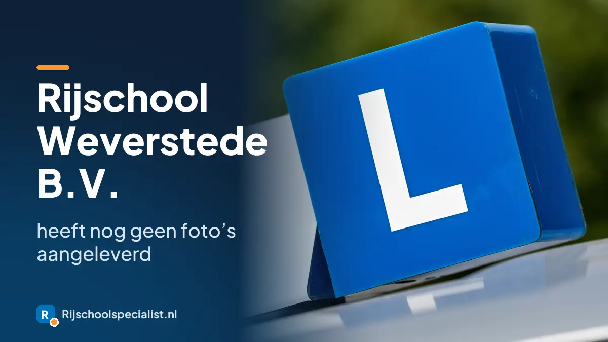 Rijschool Weverstede B.V. in De Meern heeft nog geen foto's aangeleverd