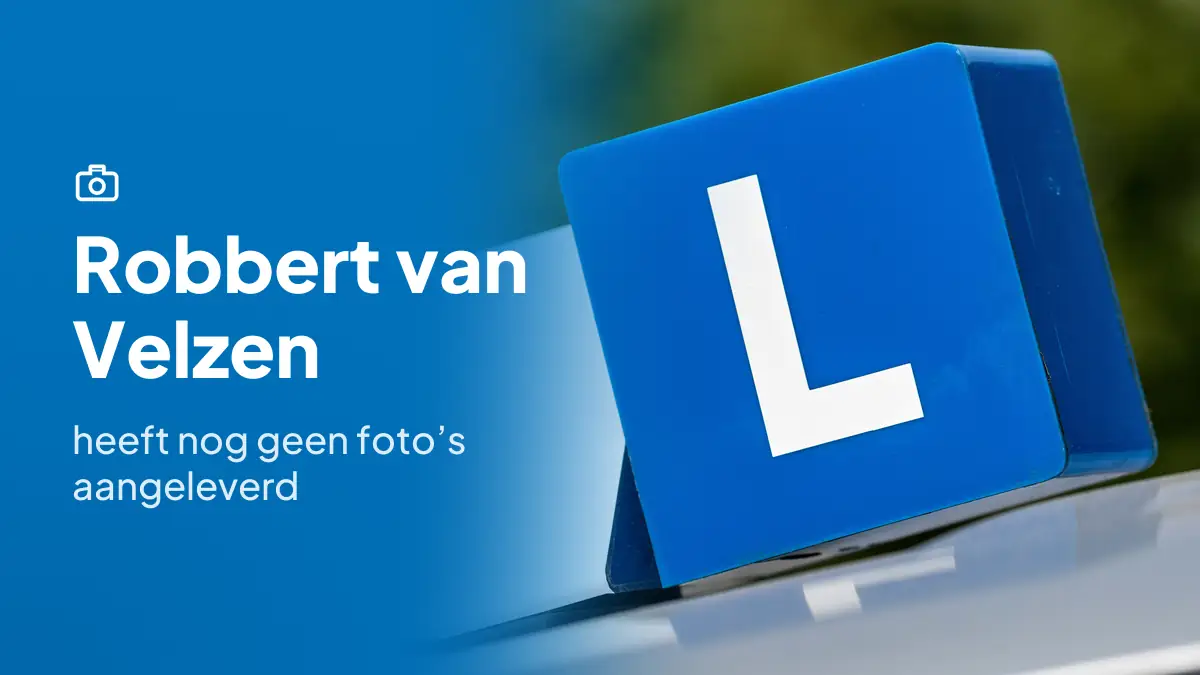 Robbert van Velzen in Emmeloord heeft nog geen foto's aangeleverd