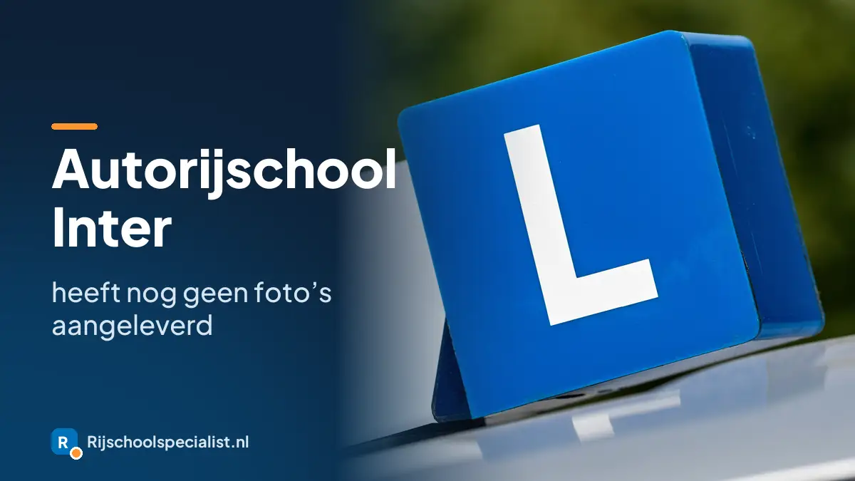 Autorijschool Inter in Rotterdam heeft nog geen foto's aangeleverd