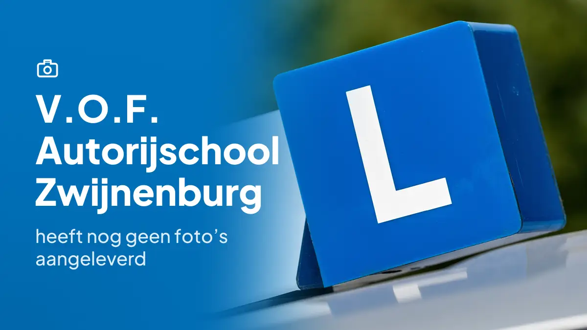V.O.F. Autorijschool Zwijnenburg in Wezep heeft nog geen foto's aangeleverd