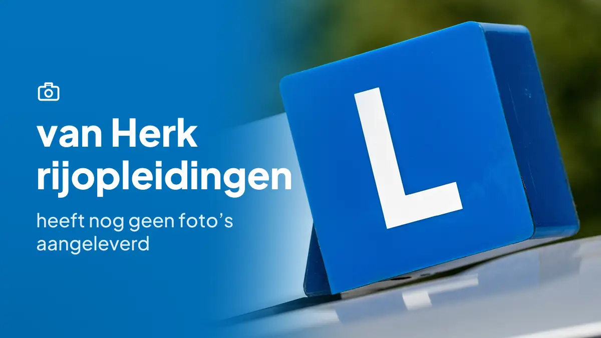 van Herk rijopleidingen in Stolwijk heeft nog geen foto's aangeleverd
