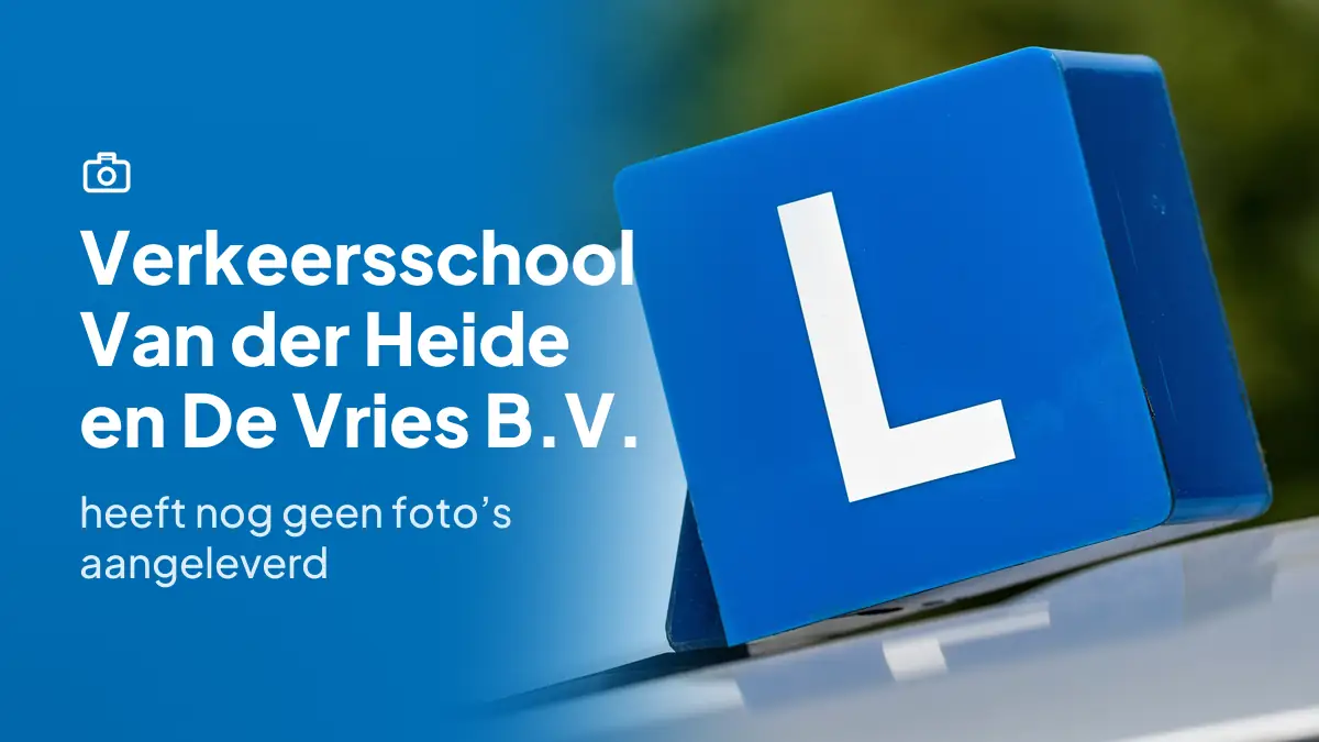 Verkeersschool Van der Heide en De Vries B.V. in Leeuwarden heeft nog geen foto's aangeleverd
