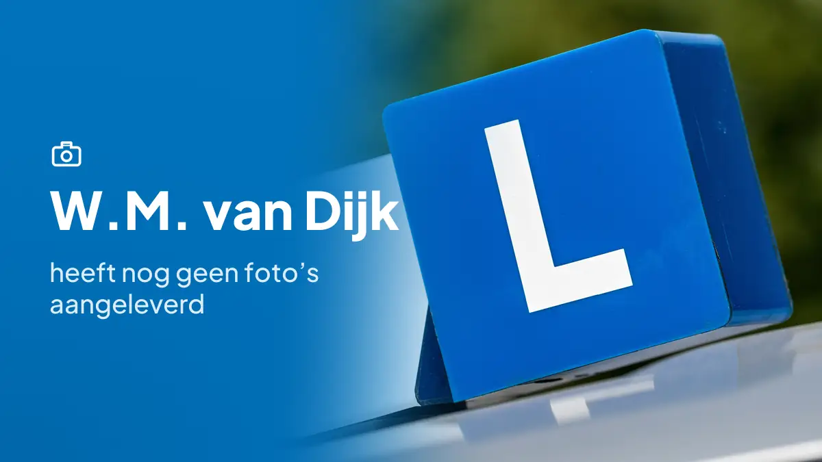 W.M. van Dijk in Nieuwegein heeft nog geen foto's aangeleverd