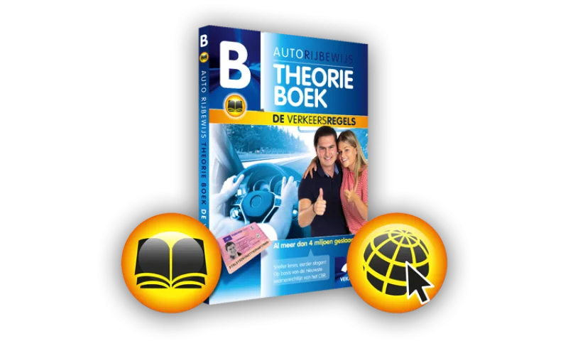 Auto theorieboek rijbewijs B met online oefenexamens