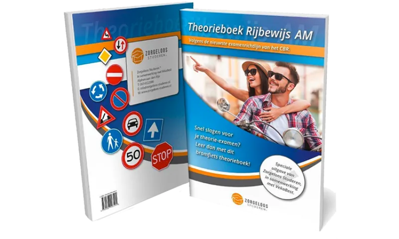 Scooter theorie boek 2025 van VekaBest (rijbewijs AM)